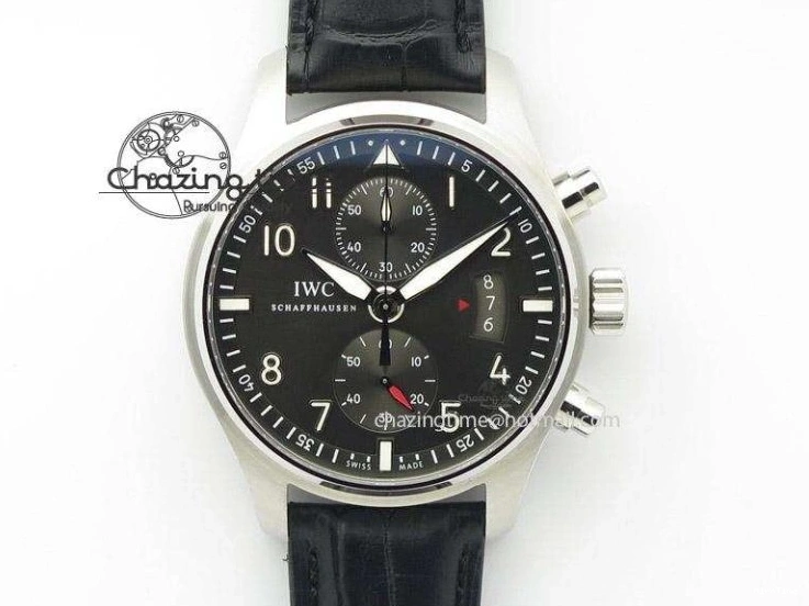 MIROTIME 1218 Portofino SCHAFFHAUSEN SS MKF 1:1 Best Edition Black Dial On Mesh Bracelet A Sporty 7342